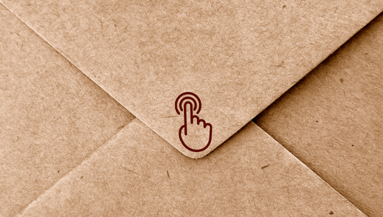 Envelope do Convite - toque para revelar